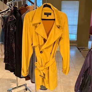 Marc New York Yellow Trench Coat